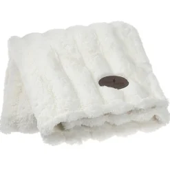 Vanilla Ridge Faux Fur Blanket
