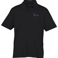Vansport Omega Solid Mesh Tech Polo - Men's - Embroidered