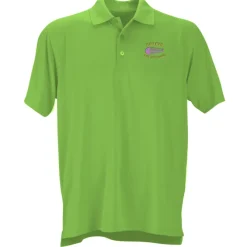 Vansport Omega Solid Mesh Tech Polo - Men's - Embroidered - 24 hr