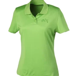 Vansport Omega Solid Mesh Tech Polo - Ladies' - Laser Etched