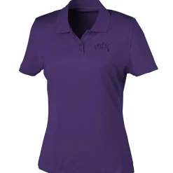 Vansport Omega Solid Mesh Tech Polo - Ladies' - Laser Etched