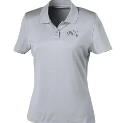 Vansport Omega Solid Mesh Tech Polo - Ladies' - Laser Etched