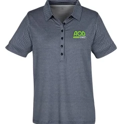 Vansport Pro Eagle Diamond Print Polo - Ladies'