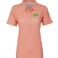 Vansport Pro Eagle Diamond Print Polo - Ladies'