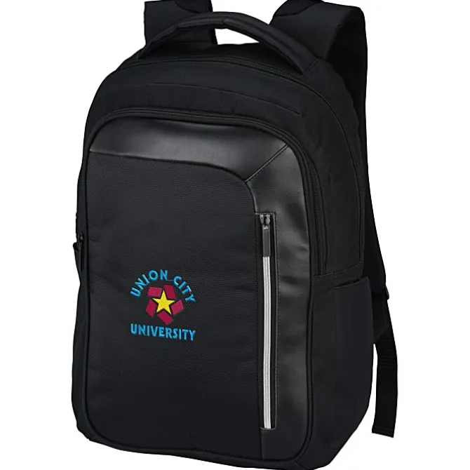 Vault RFID Security Laptop Backpack - Embroidered