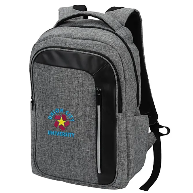 Vault RFID Security Laptop Backpack - Embroidered