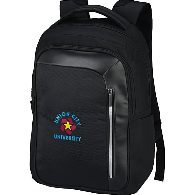Vault RFID Security Laptop Backpack - Embroidered