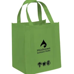 Veggie Print Big Thunder Tote - 15 inches x 13 inches