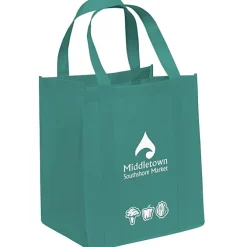 Veggie Print Big Thunder Tote - 15 inches x 13 inches