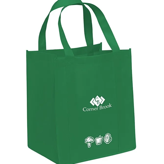 Veggie Print Little Thunder Tote - 13 inches x 12 inches