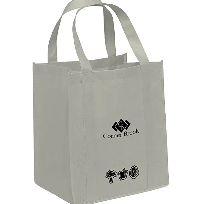 Veggie Print Little Thunder Tote - 13 inches x 12 inches