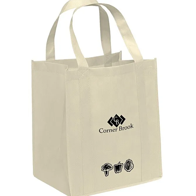 Veggie Print Little Thunder Tote - 13 inches x 12 inches