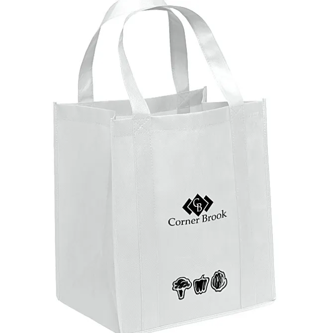 Veggie Print Little Thunder Tote - 13 inches x 12 inches