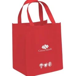 Veggie Print Little Thunder Tote - 13 inches x 12 inches