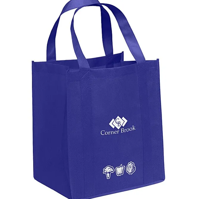 Veggie Print Little Thunder Tote - 13 inches x 12 inches