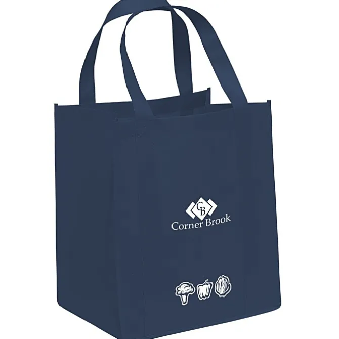 Veggie Print Little Thunder Tote - 13 inches x 12 inches