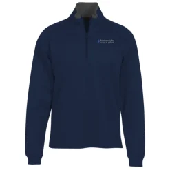 Vertical Pattern 1/2-Zip Pullover - Men's