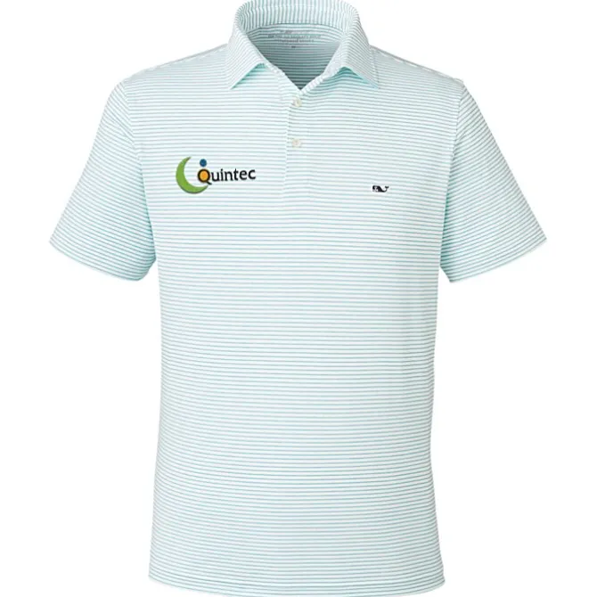 Vineyard Vines Bradley Stripe Sankaty Polo