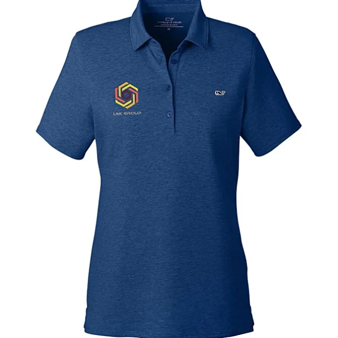 Vineyard Vines Edgarton Pique Polo - Ladies'