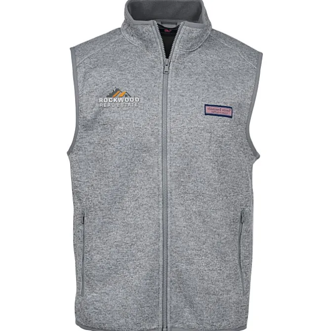 Vineyard Vines Mountain Sweater Fleece Vest - Men's