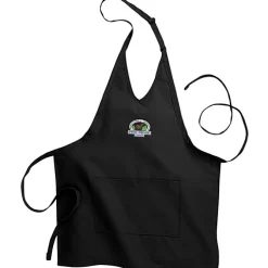 V-Neck Bib Apron with Two Pockets - 24 hr