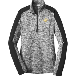 Voltage Colorblock 1/4-Zip Pullover - Ladies' - Embroidered