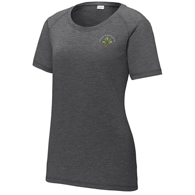Voltage Tri-Blend Wicking T-Shirt - Ladies' - Embroidered