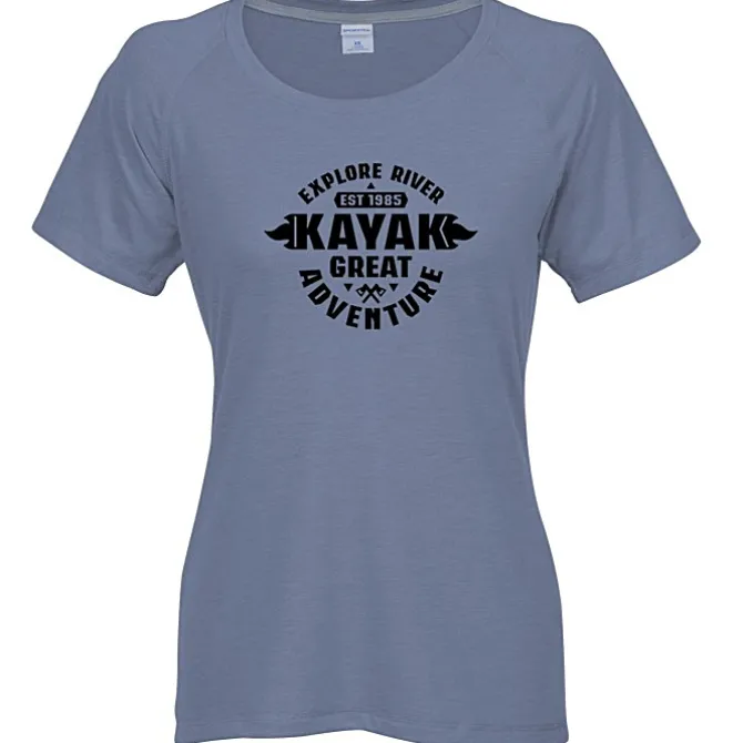 Voltage Tri-Blend Wicking T-Shirt - Ladies' - Screen