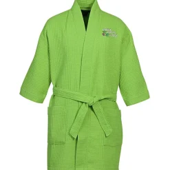 Waffle Weave Thigh Length Robe - Colors