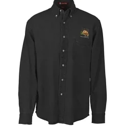 Washed Denim Long Sleeve Shirt - Men's