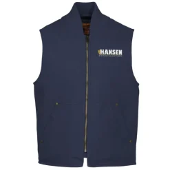 Washed Duck Cloth Work Vest
