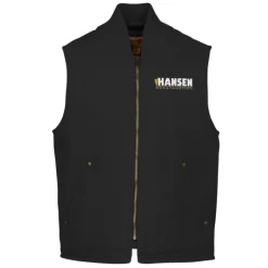 Washed Duck Cloth Work Vest
