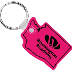 Washington Soft Keychain - Translucent