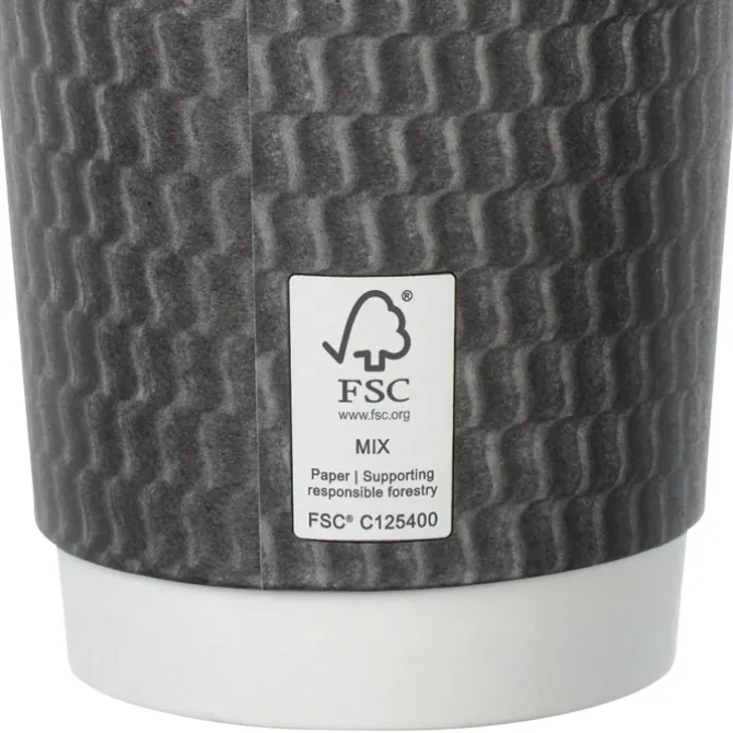 Waves Full Color Insulated Paper Cup - 16 oz.