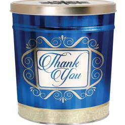 3-Way Popcorn Tin - Design - 3-1/2 Gallon