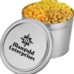 3-Way Popcorn Tin - Solid - 2 Gallon