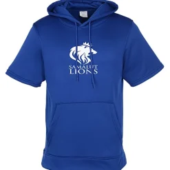 Wicking Fleece Short Sleeve Hoodie