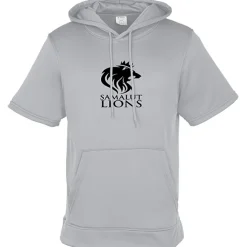 Wicking Fleece Short Sleeve Hoodie