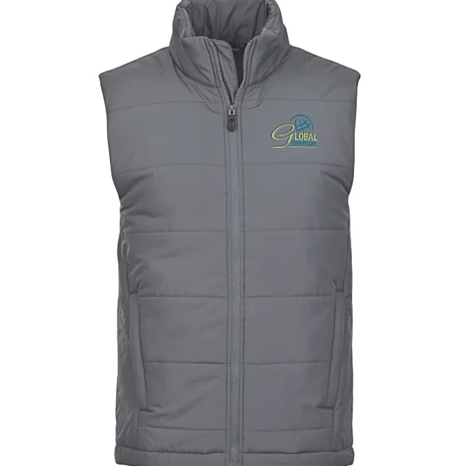 Wide Baffle Puffer Vest - Men's