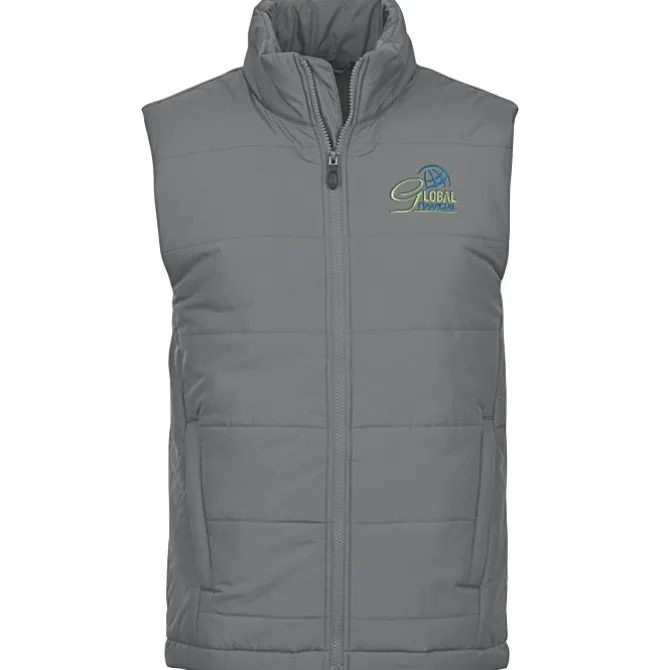 Wide Baffle Puffer Vest - Men's