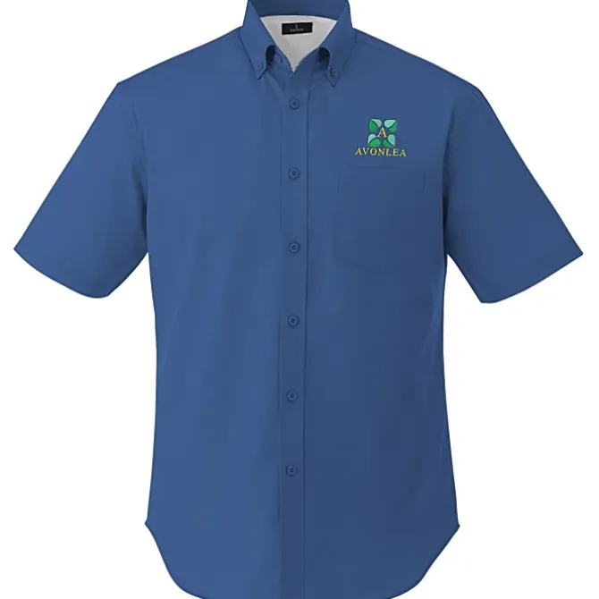 Willshire Twill Short Sleeve Dress Shirt - Men's - 24 hr