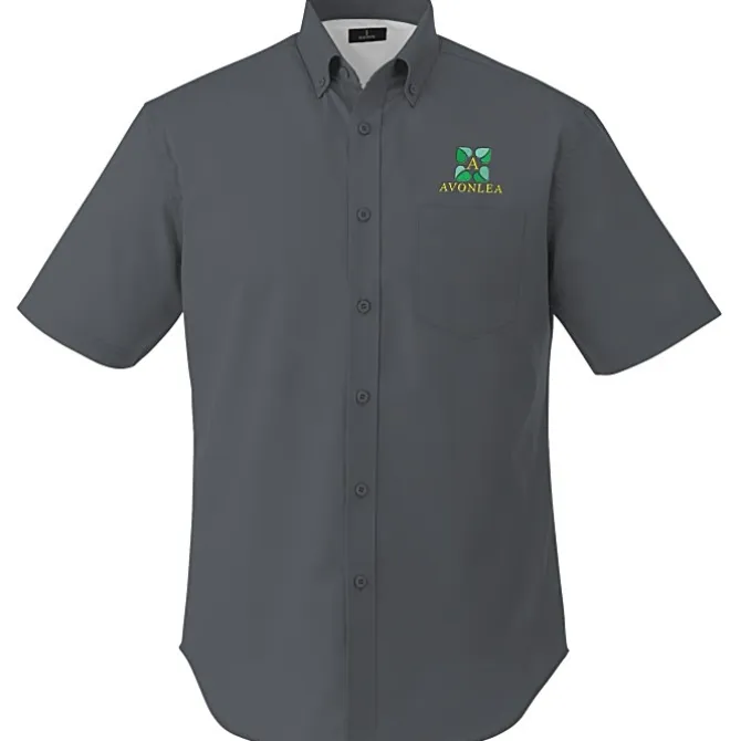Willshire Twill Short Sleeve Dress Shirt - Men's - 24 hr