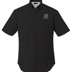 Willshire Twill Short Sleeve Dress Shirt - Men's - 24 hr