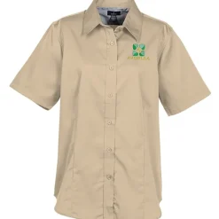 Willshire Twill Short Sleeve Dress Shirt - Ladies'- 24 hr