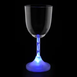Wine Glass with Light-Up Spiral Stem - 10 oz.