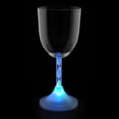 Wine Glass with Light-Up Spiral Stem - 10 oz.