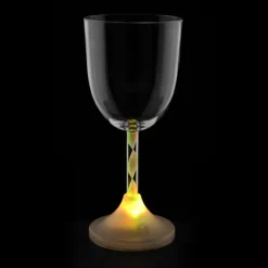 Wine Glass with Light-Up Spiral Stem - 10 oz. - 24 hr
