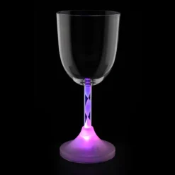 Wine Glass with Light-Up Spiral Stem - 10 oz. - 24 hr