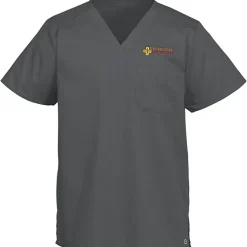 Wink Mechanical Stretch Chest Pocket V-Neck Top - Men's