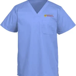 Wink Mechanical Stretch Chest Pocket V-Neck Top - Men's